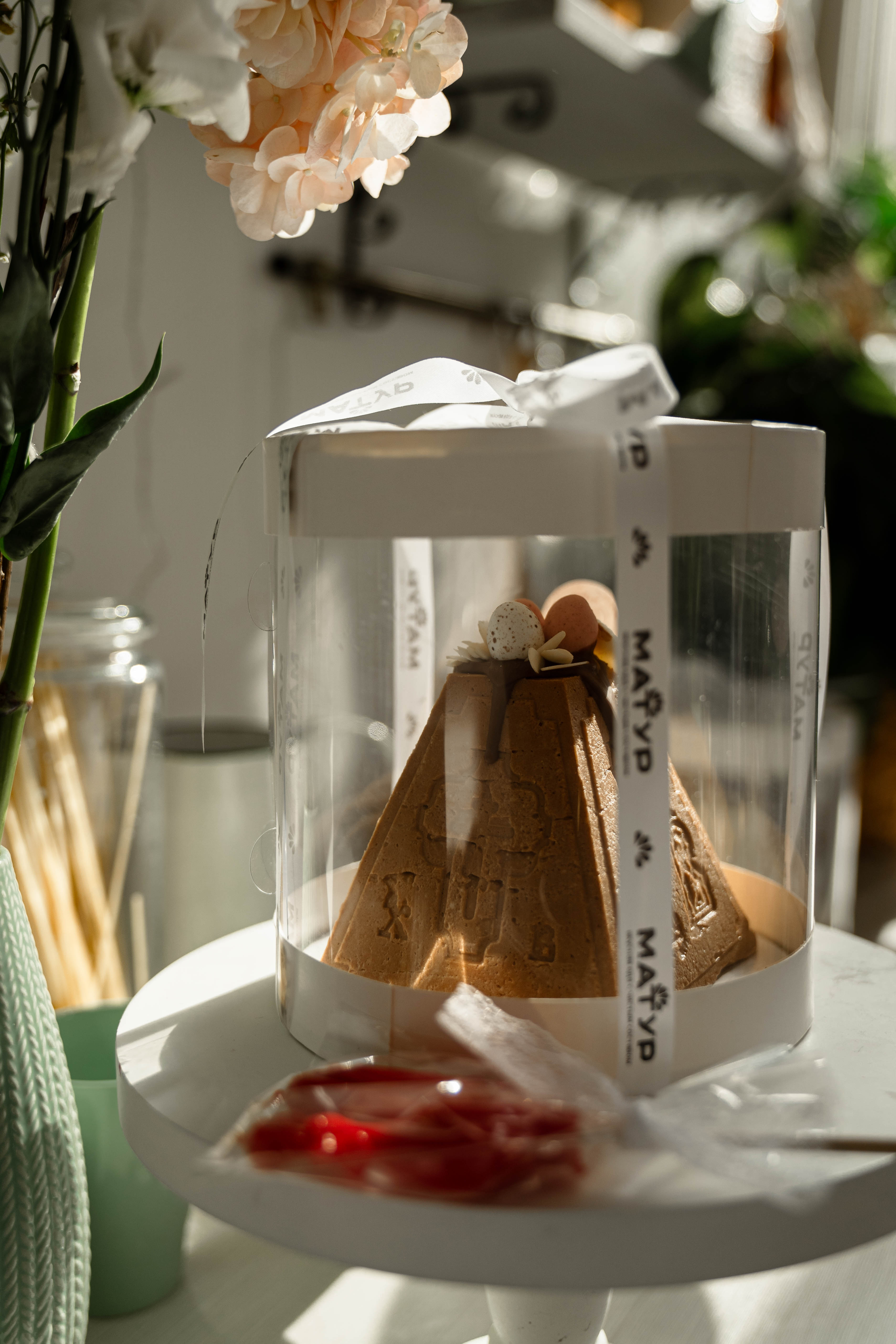 Пасха творожная Карамельная 600гр