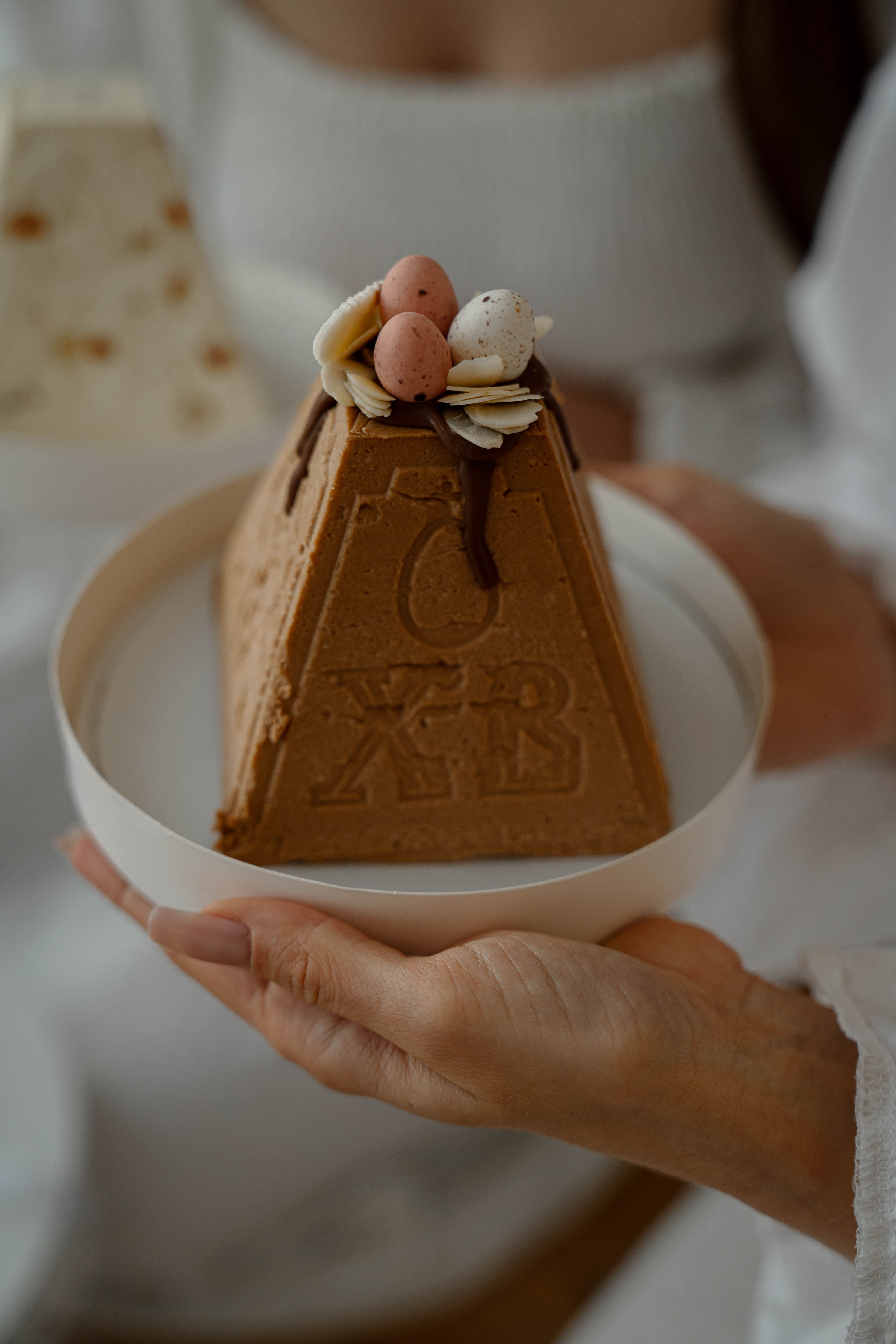 Пасха творожная Карамельная 600гр