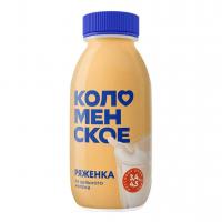 Ряженка Коломенская 3,5-4,5% 260мл пэт
