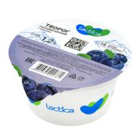 Творог Lactica скандинавский 150г черника/голубика 1,2% 