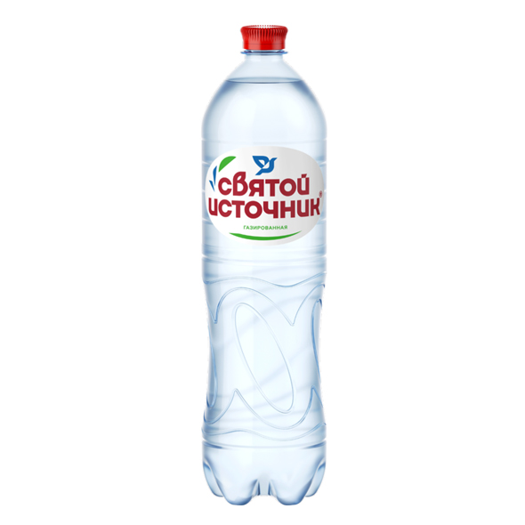 Вода Святой Источник 1,5л газ. пл/б
