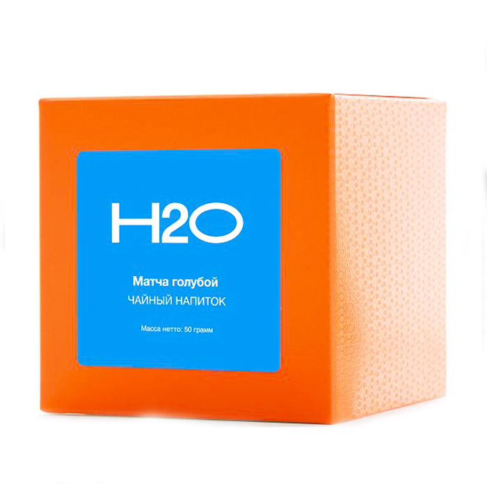 Чай H2O 50гр Матча голубой