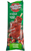 Чай Чистая линия замороженный на палочке 50г клубника/клюква/розмарин