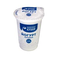 Йогурт Молочная кухня 4 витамина А/В6/Е/Д3 240гр 3,2% пл/ст 