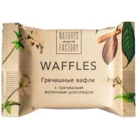 Вафли NaturesFactory 20гр гречишные молочный шоколад