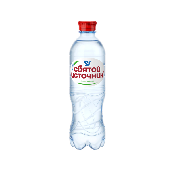 Вода Святой Источник 0,5л газ. пл/б