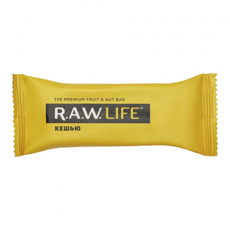 Батончик RAWLife 47гр кешью